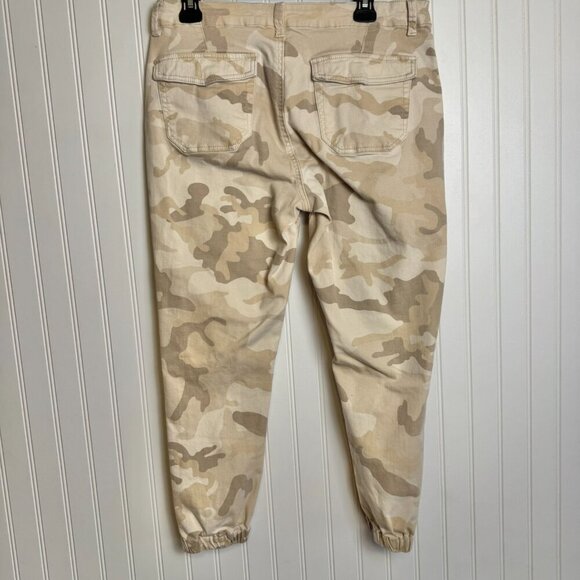 Boston Proper Khaki Camo Crop Jogger Style Jeans P25 - Picture 4 of 4